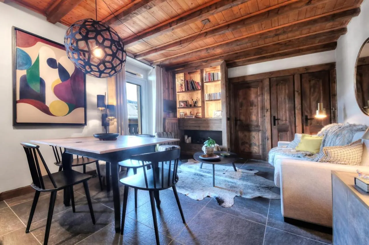 Charming Cocoon In The Heart Of Megeve Appartement